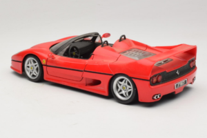 Ferrari F50 Spider Röd Shell Maisto 1:18 3076-M1 Metall — bild 7 av 8