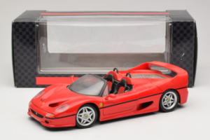Ferrari F50 Spider Röd Shell Maisto 1:18 3076-M1 Metall — bild 8 av 8