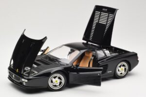 Ferrari F512M Svart Hot Wheels 1:18 23922 Metall — bild 2 av 8
