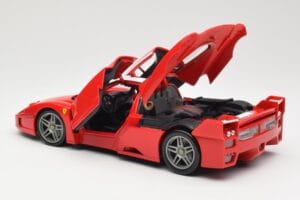 Ferrari FXX Röd Hot Wheels 1:18 310801 Metall — bild 5 av 8