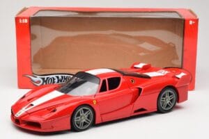 Ferrari FXX Röd Hot Wheels 1:18 310801 Metall — bild 8 av 8