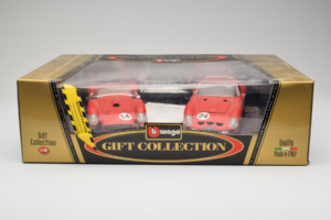 Ferrari Gift Set 250 Testa Rossa & 250 GTO Röd Bburago 1:18 GC002 Metall — bild 2 av 2