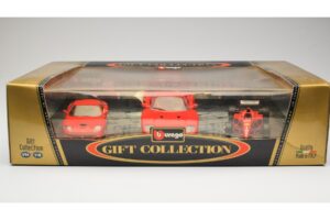 Ferrari Promo Set F40 550 Maranello Scuderia Ferrari F310 F1 1996 Bburago 1:18 FERRARI001 Metall — bild 2 av 2