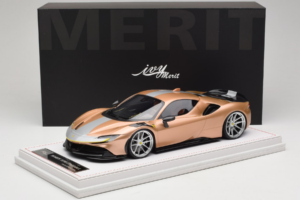 Ferrari SF90 Novitec Guld Silver Rand IVY 1:18 REMC028 Resin — bild 7 av 7