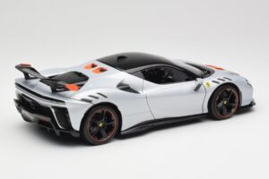 Ferrari SF90 XX Stradale Arctic White Bburago 1:18 18-16020W Metall — bild 3 av 8