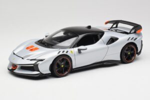 Ferrari SF90 XX Stradale Arctic White Bburago 1:18 18-16020W Metall
