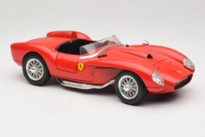 Ferrari 250 Testa Rossa Röd Bburago 1:18 3007-P2 Metall — bild 6 av 8