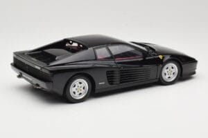 Ferrari Testarossa Svart Kyosho 1:18 08425BK Metall — bild 3 av 8
