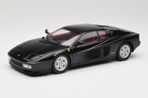 Ferrari Testarossa Svart Kyosho 1:18 08425BK Metall