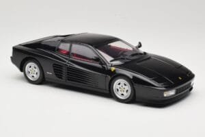 Ferrari Testarossa Svart Kyosho 1:18 08425BK Metall — bild 6 av 8