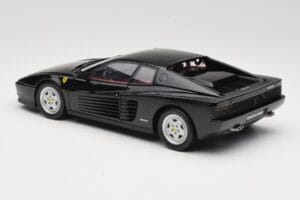 Ferrari Testarossa Svart Kyosho 1:18 08425BK Metall — bild 7 av 8
