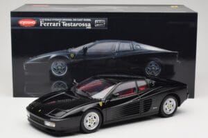 Ferrari Testarossa Svart Kyosho 1:18 08425BK Metall — bild 8 av 8