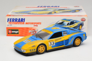 Ferrari Testarossa Bburago 1:18 7019 Metall — bild 8 av 8