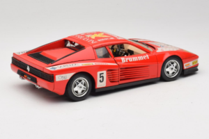 Ferrari Testarossa Brummel #5 Röd 1984 Bburago 1:18 3004-P1 Metall — bild 3 av 8