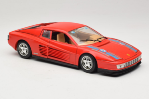 Ferrari Testarossa PPG Auto Refinish Röd Bburago 1:18 3039-P3 Metall — bild 6 av 8