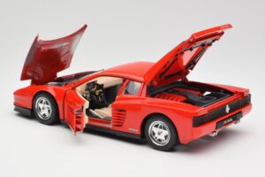 Ferrari Testarossa Röd Bburago 1:18 3019 Metall — bild 5 av 8