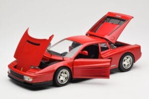 Ferrari Testarossa Röd Hot Wheels 1:18 23918 Metall — bild 2 av 8