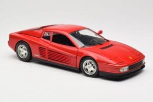 Ferrari Testarossa Röd Hot Wheels 1:18 23918 Metall — bild 6 av 8