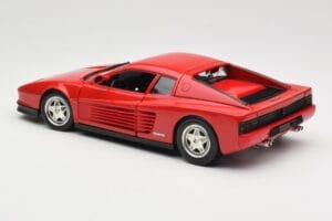 Ferrari Testarossa Röd Hot Wheels 1:18 23918 Metall — bild 7 av 8
