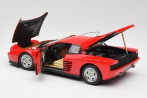 Ferrari Testarossa Röd Kyosho 1:18 08422R Metall — bild 5 av 8