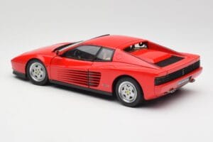 Ferrari Testarossa Röd Kyosho 1:18 08422R Metall — bild 7 av 8