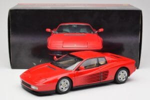 Ferrari Testarossa Röd Kyosho 1:18 08422R Metall — bild 8 av 8