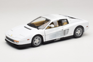 Ferrari Testarossa Vit Miami Vice Hot Wheels 1:18 P9904 Metall