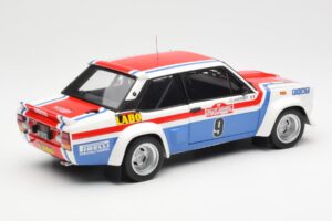 Fiat 131 Abarth Fiat France #9 J-C. Andruet / C. Delferrier Winner Rally Sanremo 1977 Kyosho 1:18 08375A Metall — bild 3 av 8
