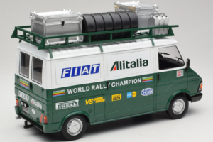 Fiat 242 Alitalia Rally Team Assistance With Trailer 1978 IXO 1:18 18CMC027WX Metall — bild 3 av 7