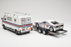 Fiat 242 & Lancia 037 Group B #1 W. Rohrl / C. Geistdorfer Rally Monte Carlo 1983 Otto 1:18 OT360 Resin — bild 2 av 7