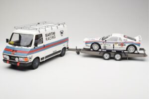 Fiat 242 & Lancia 037 Group B #1 W. Rohrl / C. Geistdorfer Rally Monte Carlo 1983 Otto 1:18 OT360 Resin — bild 7 av 7