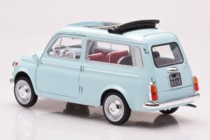 Fiat 500 Giardiniera Acquamarina Blå Norev 1:18 187742 Metall — bild 7 av 7