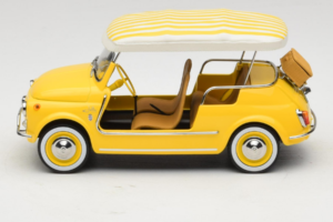 Fiat 500 Jolly Gul Norev 1:18 187790 Metall — bild 3 av 6
