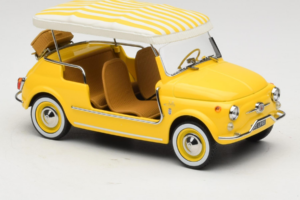 Fiat 500 Jolly Gul Norev 1:18 187790 Metall — bild 4 av 6