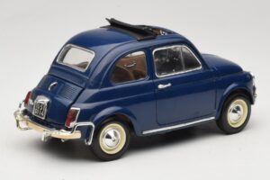 Fiat 500 L Blå Bburago 1:18 3327 Metall — bild 3 av 8