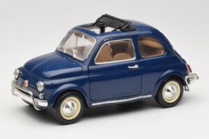 Fiat 500 L Blå Bburago 1:18 3327 Metall