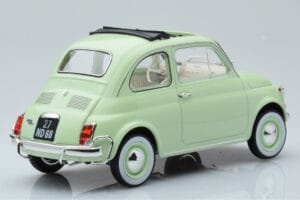 Fiat 500 L Ljusgrön Norev 1:18 187773 Metall — bild 2 av 6
