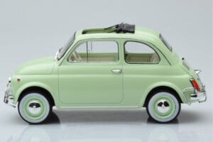 Fiat 500 L Ljusgrön Norev 1:18 187773 Metall — bild 3 av 6