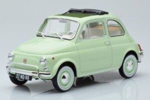 Fiat 500 L Ljusgrön Norev 1:18 187773 Metall