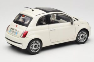 Fiat 500 Vit Mondo Motors 1:18 500291 Metall — bild 3 av 8