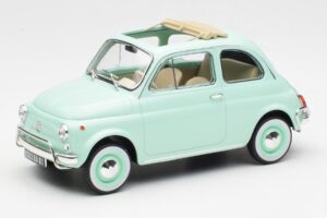 Fiat 500L Pastell Blå Norev 1:18 187777 Metall