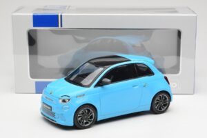 Abarth 500e Blå IXO 1:18 MCG18499 Metall — bild 6 av 6
