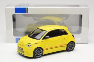 Abarth 500e Gul IXO 1:18 MCG18498 Metall — bild 6 av 6
