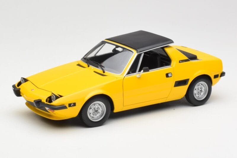 Fiat X1/9 Gul Minichamps 1:18 100121664 Metall
