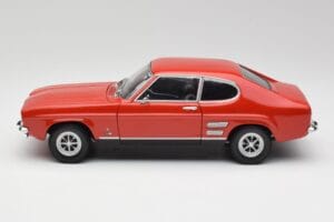 Ford Capri Mk1 1700 GT Röd Minichamps 1:18 180089001 Metall — bild 4 av 8