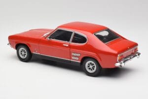 Ford Capri Mk1 1700 GT Röd Minichamps 1:18 180089001 Metall — bild 7 av 8