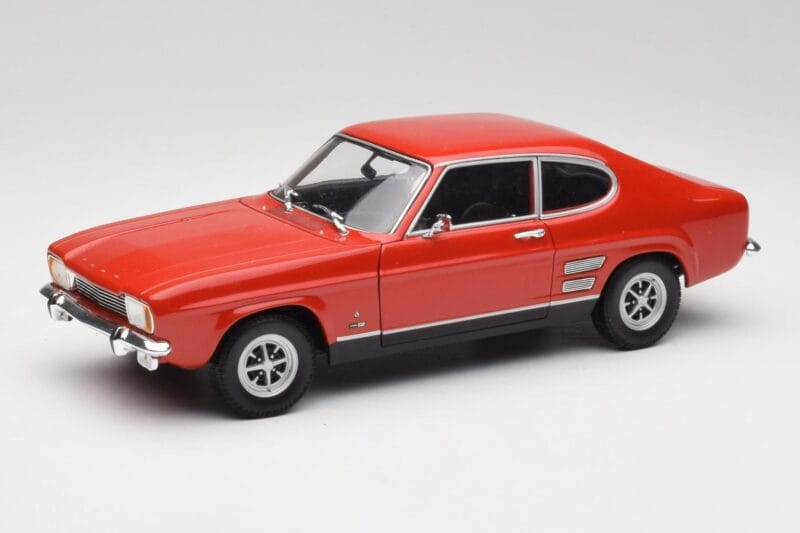 Ford Capri Mk1 1700 GT Röd Minichamps 1:18 180089001 Metall
