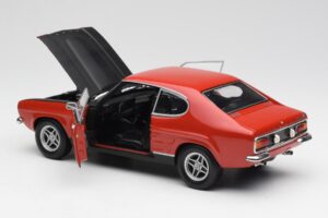 Ford Capri Mk1 2600 RS Röd Svart Minichamps 1:18 180089071 Metall — bild 5 av 8