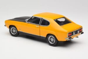 Ford Capri 2600 RS Signal Gul Med Svart Minichamps 1:18 180089070 Metall — bild 7 av 8