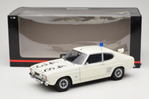 Ford Capri Autobahnpolizei Dusseldorf Minichamps 1:18 150089090 Metall — bild 8 av 8
